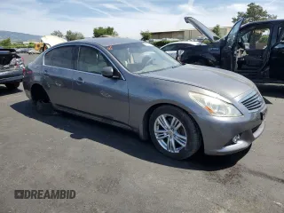 2013 Infiniti G37 Journey with VIN JN1CV6AP3DM710802, listed as a Copart auction lot 54131965 with Not provided miles and Salvage title. Bid and sale history available at DreamBid. Image 4.