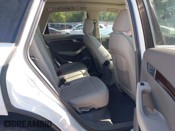2012 Audi Q5 Premium Plus with VIN WA1LFAFP6CA034524, listed as a IAAI auction lot 42391148 with Not provided miles and . Bid and sale history available at DreamBid. Image 8.