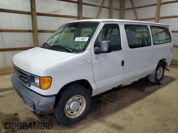 2006 Ford Econoline Passenger XL with VIN 1FMRE11W46HA36152, listed as a Copart auction lot 66583144 with 147,858 mi miles and Clean Title. Bid and sale history available at DreamBid. Image 1.