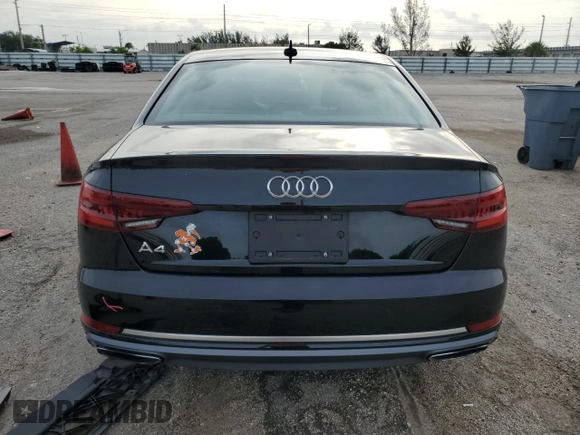 2019 Audi A4 Premium Plus z VIN WAUHMAF44KA009429, wystawiony jako Copart lot #73296584 z przebiegiem 86 217 mil mil oraz Nie do naprawy • Non repairable. Historia ofert i sprzedaży dostępna na DreamBid. Obrazek 6.