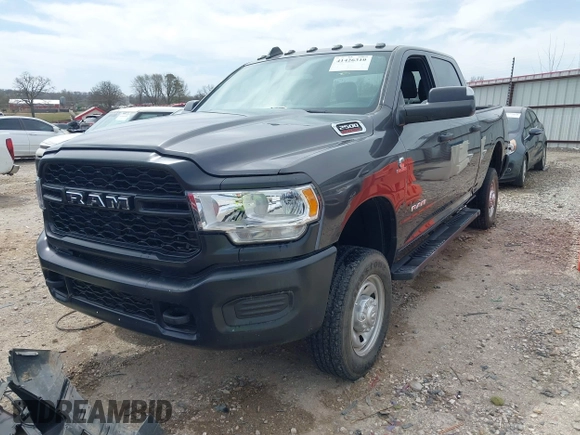2022 Ram 2500 Tradesman with VIN 3C6UR5CL6NG144527, listed as a IAAI auction lot 41426310 with 63,512 mi miles. Bid and sale history available at carsss.com. Image 2.
