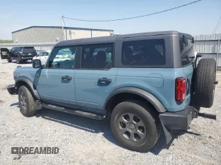 2022 Ford Bronco with VIN 1FMEE5BP4NLB62407, listed as a Copart auction lot 52164665 with 45,393 mi miles and Salvage Title. Bid and sale history available at DreamBid. Image 2.