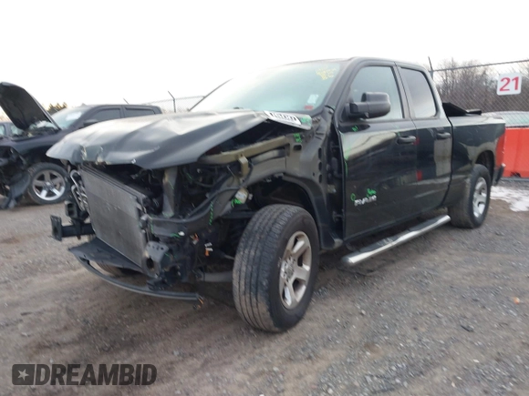 2019 Ram 1500 Tradesman с VIN 1C6SRFCT6KN743475, выставлен на аукционе IAAI как лот 41015557 с пробегом 77 435 миль миль и . История ставок и продаж доступна на DreamBid. Изображение 2.