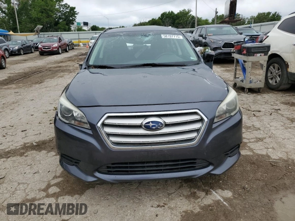 2017 Subaru Legacy Premium with VIN 4S3BNAC64H3015272, listed as a Copart auction lot 58197715 with 115,893 mi miles and Salvage title. Bid and sale history available at DreamBid. Image 5.