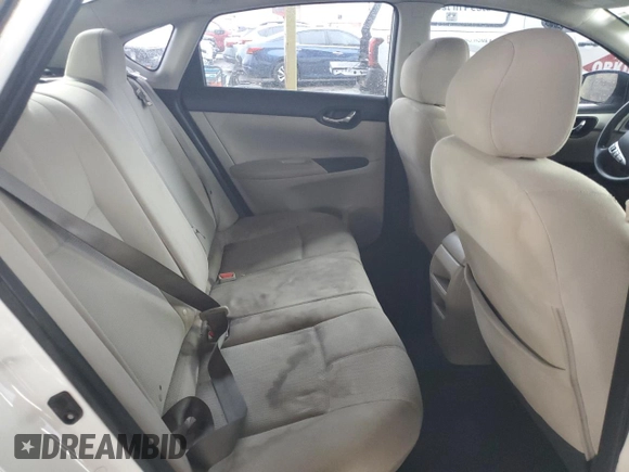 2017 Nissan Sentra SV with VIN 3N1AB7AP2HY238908, listed as a Copart auction lot 88949145 with 186,101 mi miles and Salvage title. Bid and sale history available at DreamBid. Image 10.