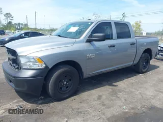 2023 Ram 1500 Classic Tradesman with VIN 3C6RR6KG9PG555066, listed as a IAAI auction lot 41904632 with 16,078 mi miles. Bid and sale history available at carsss.com. Image 18.