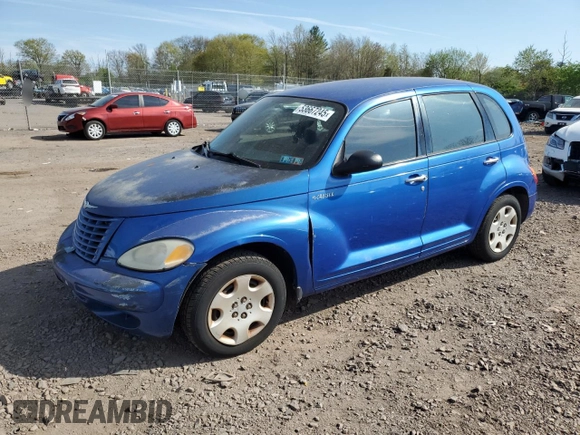 2005 Chrysler PT Cruiser with VIN 3C4FY48B95T557872, listed as a Copart auction lot 53667245 with 32,084 mi miles and Clean Title. Bid and sale history available at carsss.com. Image 1.