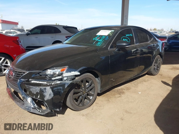 2015 Lexus IS 250 with VIN JTHCF1D26F5016808, listed as a IAAI auction lot 41530079 with 117,936 mi miles and . Bid and sale history available at DreamBid. Image 2.