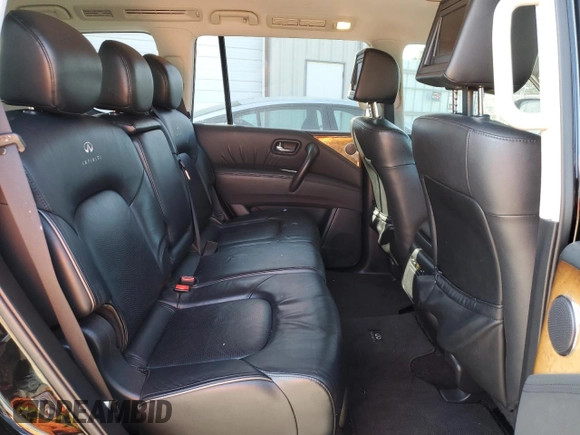 2012 Infiniti QX56 8-passenger with VIN JN8AZ2NC7C9316699, listed as a Copart auction lot 74810114 with 188,879 mi miles and Salvage Title. Bid and sale history available at carsss.com. Image 11.