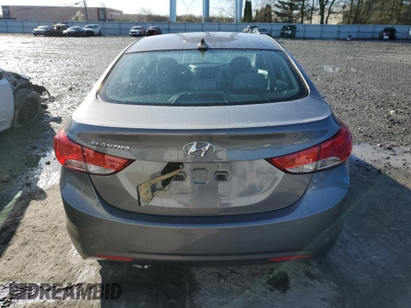 2013 Hyundai Elantra Limited with VIN 5NPDH4AEXDH304649, listed as a Copart auction lot 52179705 with 149,022 mi miles and Salvage Title. Bid and sale history available at DreamBid. Image 6.