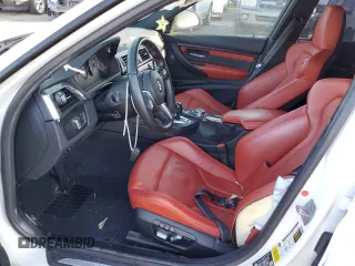 2017 BMW M3 with VIN WBS8M9C51H5G42191, listed as a Copart auction lot 44309983 with 56,365 mi miles. Bid and sale history available at carsss.com. Image 7.