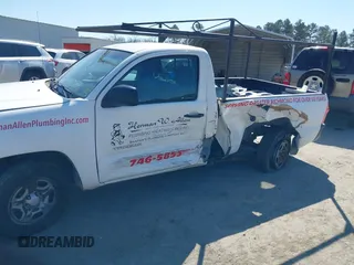 2008 Toyota Tacoma with VIN 5TENX22N58Z512628, listed as a IAAI auction lot 41662692 with 242,634 mi miles. Bid and sale history available at carsss.com. Image 6.
