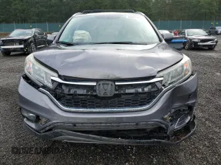 2015 Honda CR-V EX-L with VIN 2HKRM4H79FH661218, listed as a Copart auction lot 52257225 with 107,587 mi miles and Salvage Title. Bid and sale history available at carsss.com. Image 5.