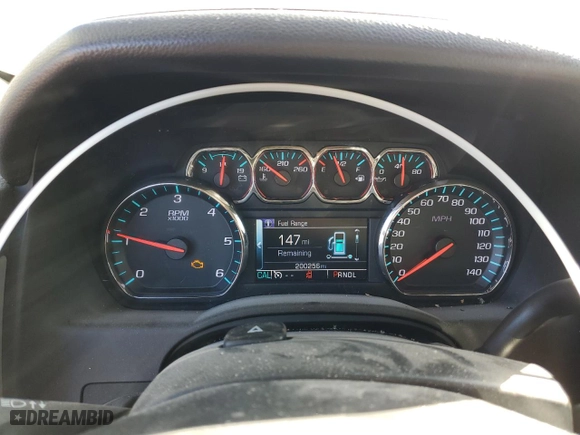2017 Chevrolet Suburban LT with VIN 1GNSKHKC8HR180612, listed as a Copart auction lot 46652965 with 200,256 mi miles and Salvage Title. Bid and sale history available at carsss.com. Image 9.