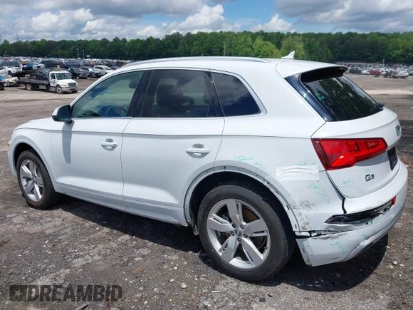 2019 Audi Q5 Premium Plus with VIN WA1BNAFY7K2056998, listed as a IAAI auction lot 42230392 with 52,289 mi miles and . Bid and sale history available at DreamBid. Image 14.