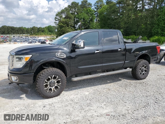 2016 Nissan Titan SL with VIN 1N6BA1F46GN513494, listed as a Copart auction lot 55271185 with 97,890 mi miles and Clean title. Bid and sale history available at DreamBid. Image 1.