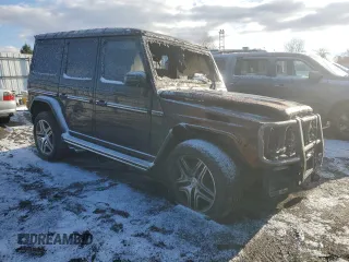 2015 Mercedes-Benz G-Class G 63 AMG with VIN WDCYC7DF2FX235723, listed as a Copart auction lot 83304194 with 0 mi miles and Salvage Title. Bid and sale history available at carsss.com. Image 4.