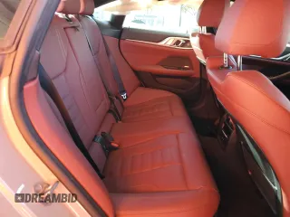 2022 BMW 4 Series M440i xDrive with VIN WBA13AW06NFM38130, listed as a Copart auction lot 82403874 with 49,302 mi miles and Salvage title. Bid and sale history available at DreamBid. Image 10.