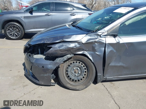 2019 Nissan Sentra SR with VIN 3N1AB7AP2KY457262, listed as a IAAI auction lot 41758326 with 57,060 mi miles. Bid and sale history available at carsss.com. Image 6.