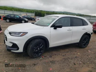 2024 Honda HR-V Sport with VIN 3CZRZ2H54RM765709, listed as a Copart auction lot 56275525 with 28,116 mi miles and Salvage title. Bid and sale history available at DreamBid. Image 1.