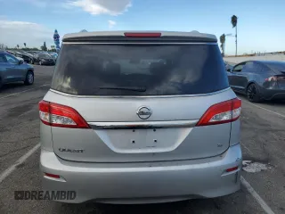 2012 Nissan Quest SL with VIN JN8AE2KP0C9047920, listed as a Copart auction lot 41706135 with 127,423 mi miles and Salvage Title. Bid and sale history available at carsss.com. Image 6.