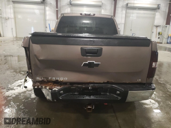 2007 Chevrolet Silverado 1500 LTZ with VIN 2GCEK13M271577213, listed as a Copart auction lot 51485835 with 166,005 mi miles and Salvage Title. Bid and sale history available at DreamBid. Image 6.