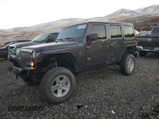 2018 Jeep Wrangler JK Unlimited Sport with VIN 1C4BJWDG4JL822140, listed as a Copart auction lot 85791924 with 80,438 mi miles and Salvage Title. Bid and sale history available at carsss.com. Image 1.