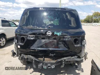 2023 Nissan Armada SV with VIN JN8AY2AC7P9180329, listed as a Copart auction lot 71796494 with 30,910 mi miles and Salvage Title. Bid and sale history available at carsss.com. Image 6.
