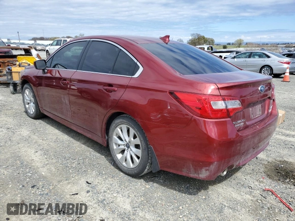 2017 Subaru Legacy Premium with VIN 4S3BNAC66H3029528, listed as a Copart auction lot 46098913 with 112,862 mi miles. Bid and sale history available at carsss.com. Image 2.