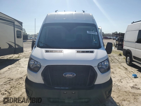 2023 Ford Transit Cargo with VIN 1FTBR3X88PKA74339, listed as a Copart auction lot 48634405 with 103,840 mi miles and Salvage title. Bid and sale history available at DreamBid. Image 5.
