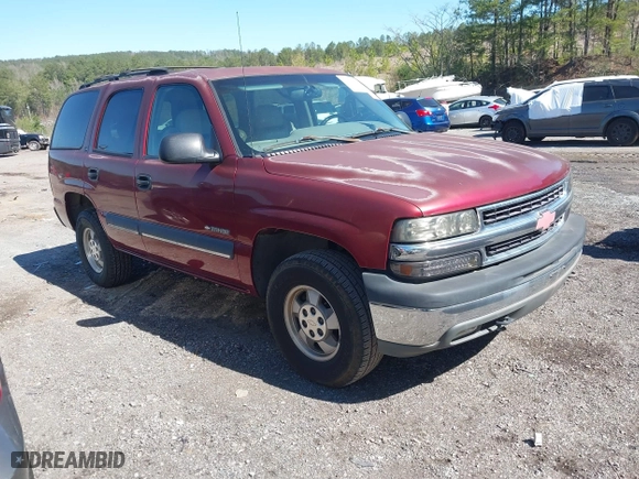 2002 Chevrolet Tahoe LT with VIN 1GNEC13Z22R284959, listed as a IAAI auction lot 41803861 with 278,795 mi miles. Bid and sale history available at carsss.com. Image 1.