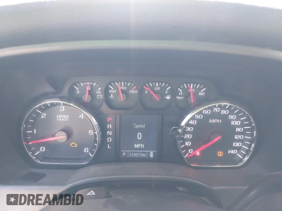 2019 GMC Sierra 1500 Limited with VIN 2GTR1LEC0K1115682, listed as a IAAI auction lot 41792304 with 123,077 mi miles. Bid and sale history available at carsss.com. Image 7.