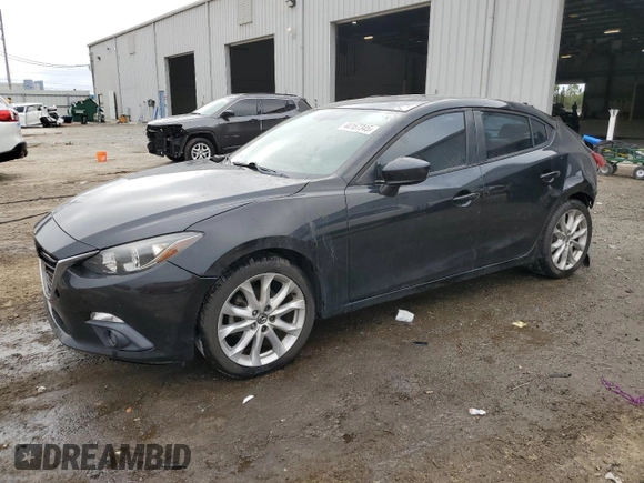 2015 Mazda 3 S Touring with VIN JM1BM1V36F1218646, listed as a Copart auction lot 44167345 with 155,327 mi miles and Salvage Title. Bid and sale history available at DreamBid. Image 1.