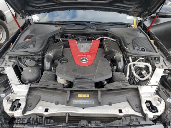 2018 Mercedes-Benz E-Class AMG E 43 with VIN WDDZF6EB6JA485006, listed as a Copart auction lot 82684584 with 0 mi miles and Salvage Title. Bid and sale history available at carsss.com. Image 11.