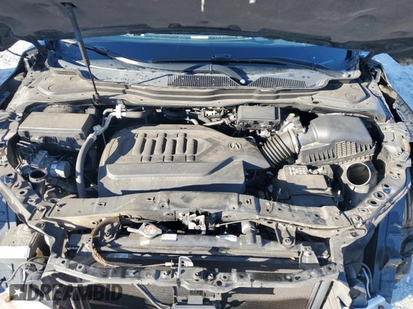 2017 Acura MDX Advance with VIN 5FRYD3H8XHB005396, listed as a Copart auction lot 48414415 with 141,808 mi miles and Salvage title. Bid and sale history available at DreamBid. Image 12.