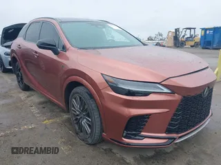 2023 Lexus RX 500h F Sport Performance z VIN 2T2BCMEA2PC001705, wystawiony jako IAAI lot #41765718 z przebiegiem 32 391 mil mil oraz . Historia ofert i sprzedaży dostępna na DreamBid. Obrazek 1.