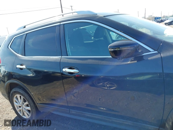 2017 Nissan Rogue SL with VIN 5N1AT2MV7HC844393, listed as a IAAI auction lot 42126002 with 105,280 mi miles. Bid and sale history available at carsss.com. Image 13.