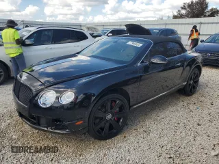 2013 Bentley Continental GT with VIN SCBGR3ZA8DC079782, listed as a Copart auction lot 77968004 with 52,913 mi miles and Salvage Title. Bid and sale history available at DreamBid. Image 1.