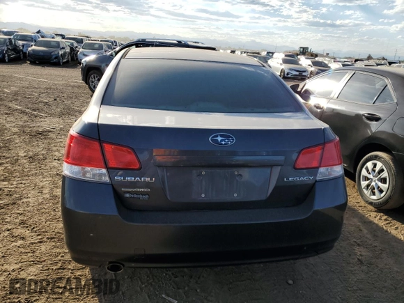 2010 Subaru Legacy Premium All-Weather Anniversary with VIN 4S3BMAC68A1232487, listed as a Copart auction lot 73181284 with Not provided miles and Salvage title. Bid and sale history available at DreamBid. Image 6.
