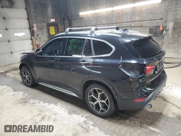 2018 BMW X1 xDrive28i with VIN WBXHT3C32J5F89399, listed as a Copart auction lot 52505945 with 63,677 mi miles and Salvage Title. Bid and sale history available at carsss.com. Image 2.