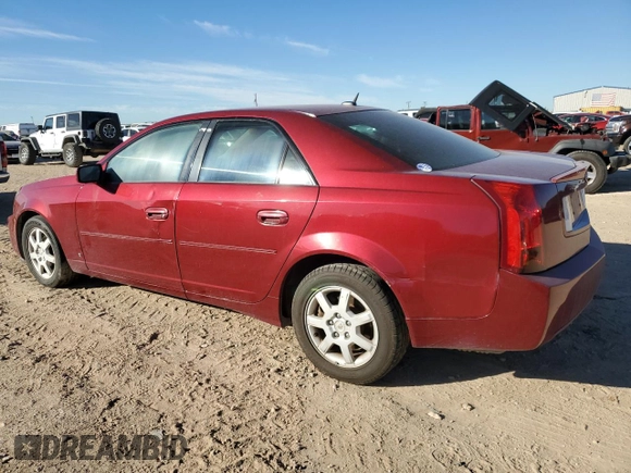 2007 Cadillac CTS with VIN 1G6DM57T570101857, listed as a Copart auction lot 77244864 with 117,564 mi miles and Clean Title. Bid and sale history available at carsss.com. Image 2.