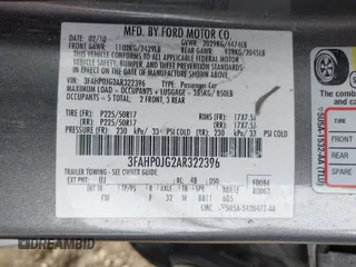 2010 Ford Fusion SEL с VIN 3FAHP0JG2AR322396, выставлен на аукционе IAAI как лот 42411143 с пробегом 136 320 миль миль и . История ставок и продаж доступна на DreamBid. Изображение 9.