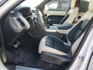 2022 Land Rover Range Rover Sport HST with VIN SALWS2RU7NA796472, listed as a Copart auction lot 84107624 with 44,218 mi miles and Salvage Title. Bid and sale history available at carsss.com. Image 7.