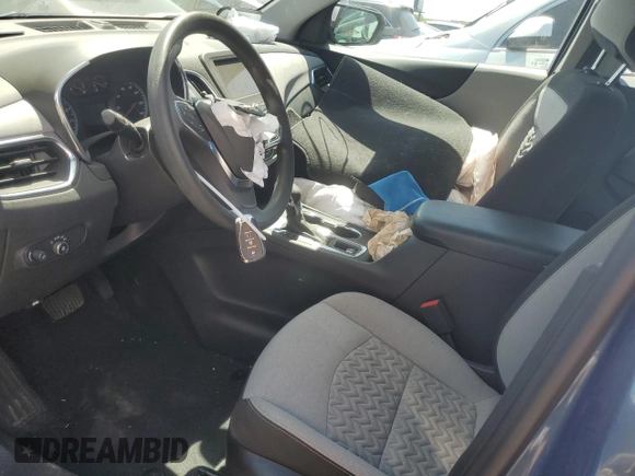 2024 Chevrolet Equinox LS z VIN 3GNAXHEG8RL373976, wystawiony jako Copart lot #54195365 z przebiegiem 26 933 mil mil oraz Szkoda całkowita • Salvage title. Historia ofert i sprzedaży dostępna na DreamBid. Obrazek 7.