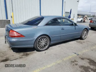 2005 Mercedes-Benz CL 500 z VIN WDBPJ75J55A046817, wystawiony jako Copart lot #53755455 z przebiegiem 178 198 mil mil oraz Szkody całkowita. Historia ofert i sprzedaży dostępna na DreamBid. Obrazek 3.