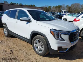 2022 GMC Terrain SLE with VIN 3GKALTEVXNL277478, listed as a IAAI auction lot 41398678 with 53,625 mi miles. Bid and sale history available at carsss.com. Image 1.