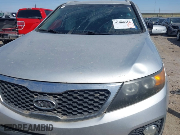 2012 Kia Sorento LX with VIN 5XYKT4A67CG233771, listed as a IAAI auction lot 41808416 with 155,788 mi miles. Bid and sale history available at carsss.com. Image 12.