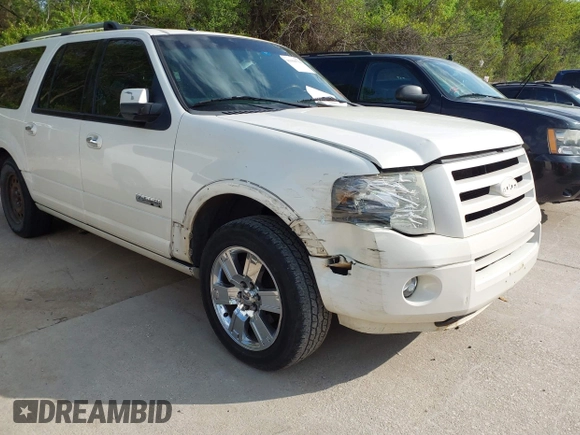 2008 Ford Expedition EL Limited with VIN 1FMFK19538LA60899, listed as a IAAI auction lot 41919759 with 238,296 mi miles. Bid and sale history available at carsss.com. Image 6.