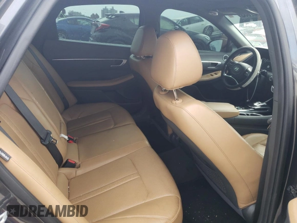 2020 Hyundai Sonata SEL z VIN 5NPEF4JA9LH031676, wystawiony jako Copart lot #53387655 z przebiegiem 61 796 mil mil oraz Szkoda całkowita • Salvage title. Historia ofert i sprzedaży dostępna na DreamBid. Obrazek 10.