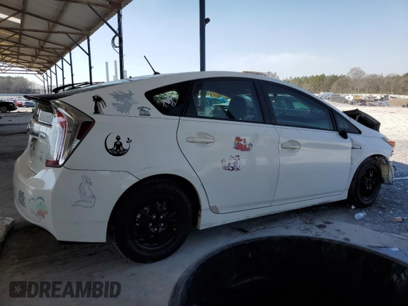 2012 Toyota Prius One with VIN JTDKN3DUXC5461612, listed as a Copart auction lot 48218095 with 226,408 mi miles and Non Repairable. Bid and sale history available at DreamBid. Image 3.